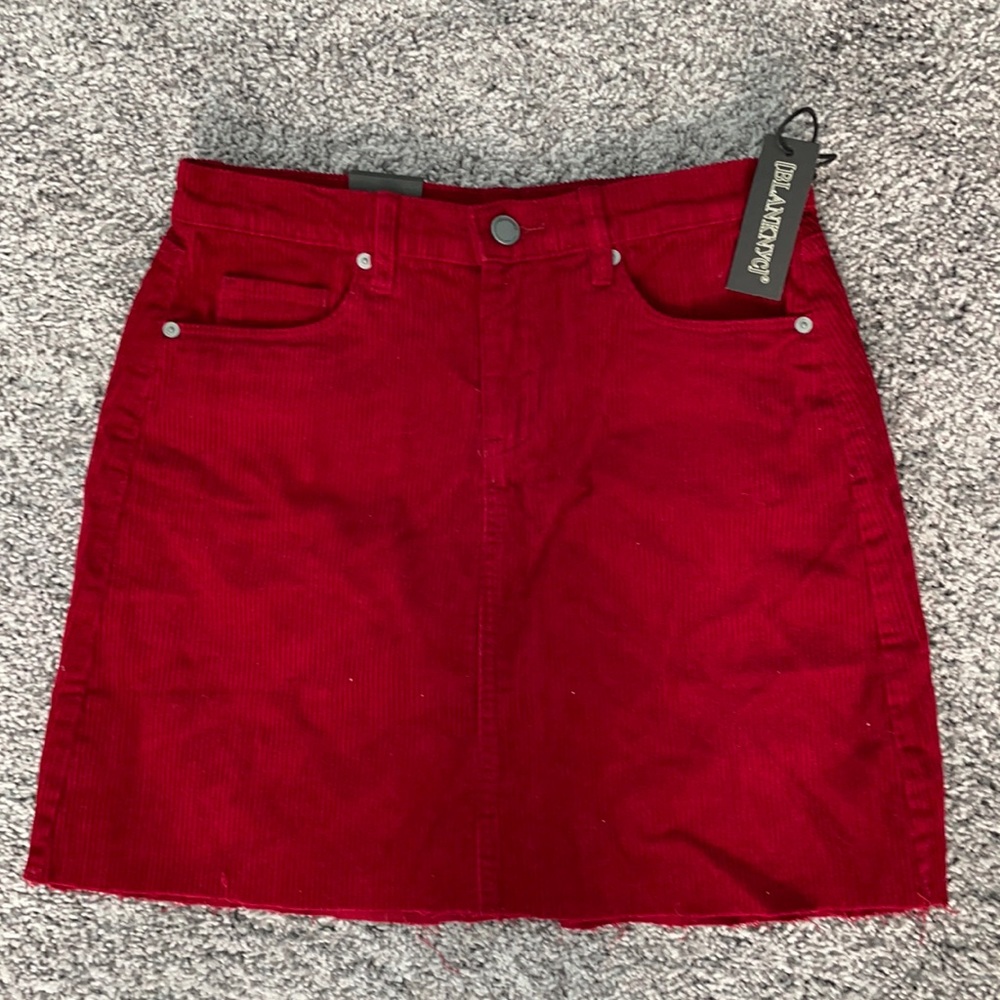 Blank NYC Mini Corduroy Skirt Size 26
